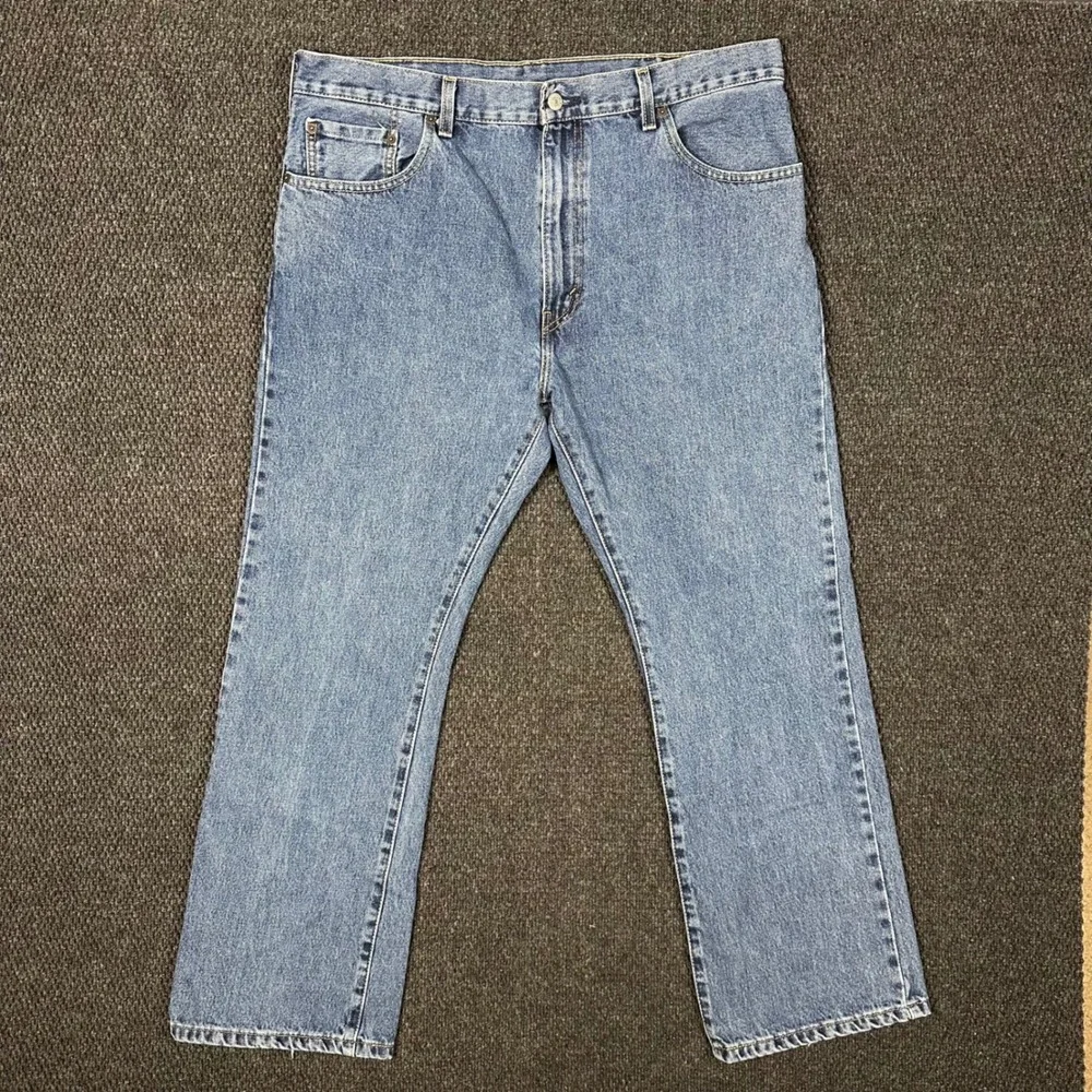 Levi's 517 Bootcut Jeans Mens 38x30 Blue Medium Wash Denim Cowboy (Fit 37x30)